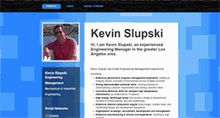 Desktop Screenshot of kevinslupski.com