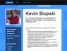 Tablet Screenshot of kevinslupski.com